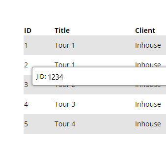 Finding the JobID on the list of Jobs