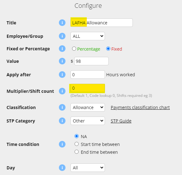 a extra rule configured with the kety values explained above.