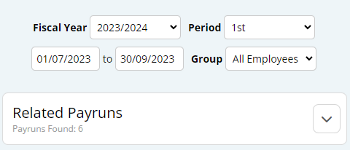 image of reports filter