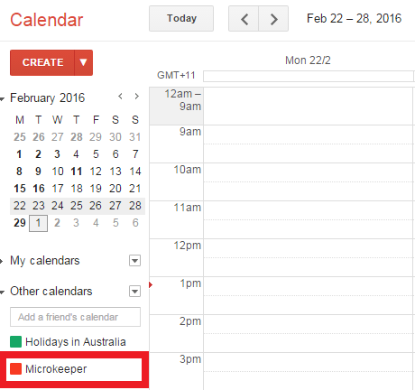 Google Calendar