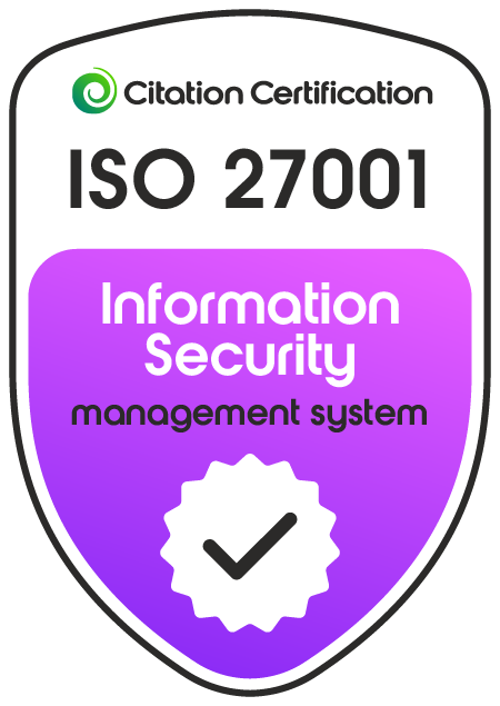 Microkeeper ISO 27001:2023 logo certificate