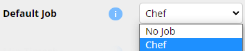 Setting the Default Job on an Employee's Profile